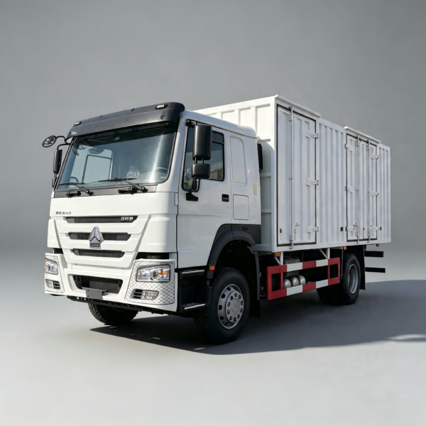 Sinotruk Howo 4x2 Box Cargo Truck