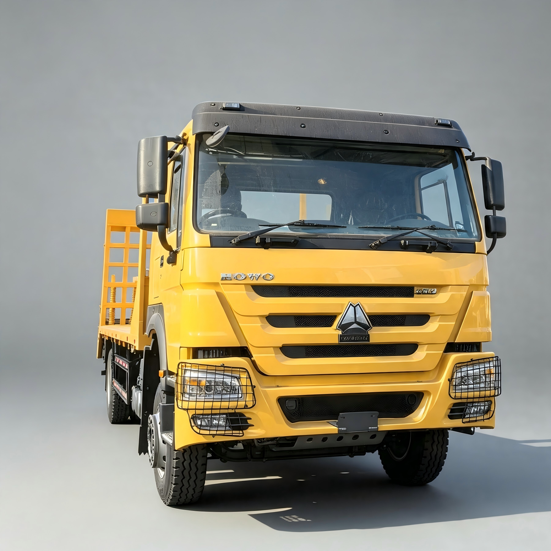Sinotruck Howo 4×2 lowbed Cargo Truck - Imagen 2