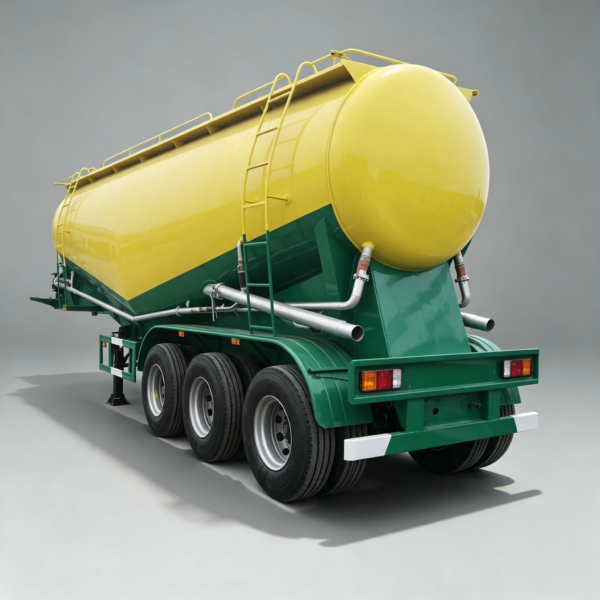 3 Axles 35cbm 42 Tons Bulk Cement Trailer