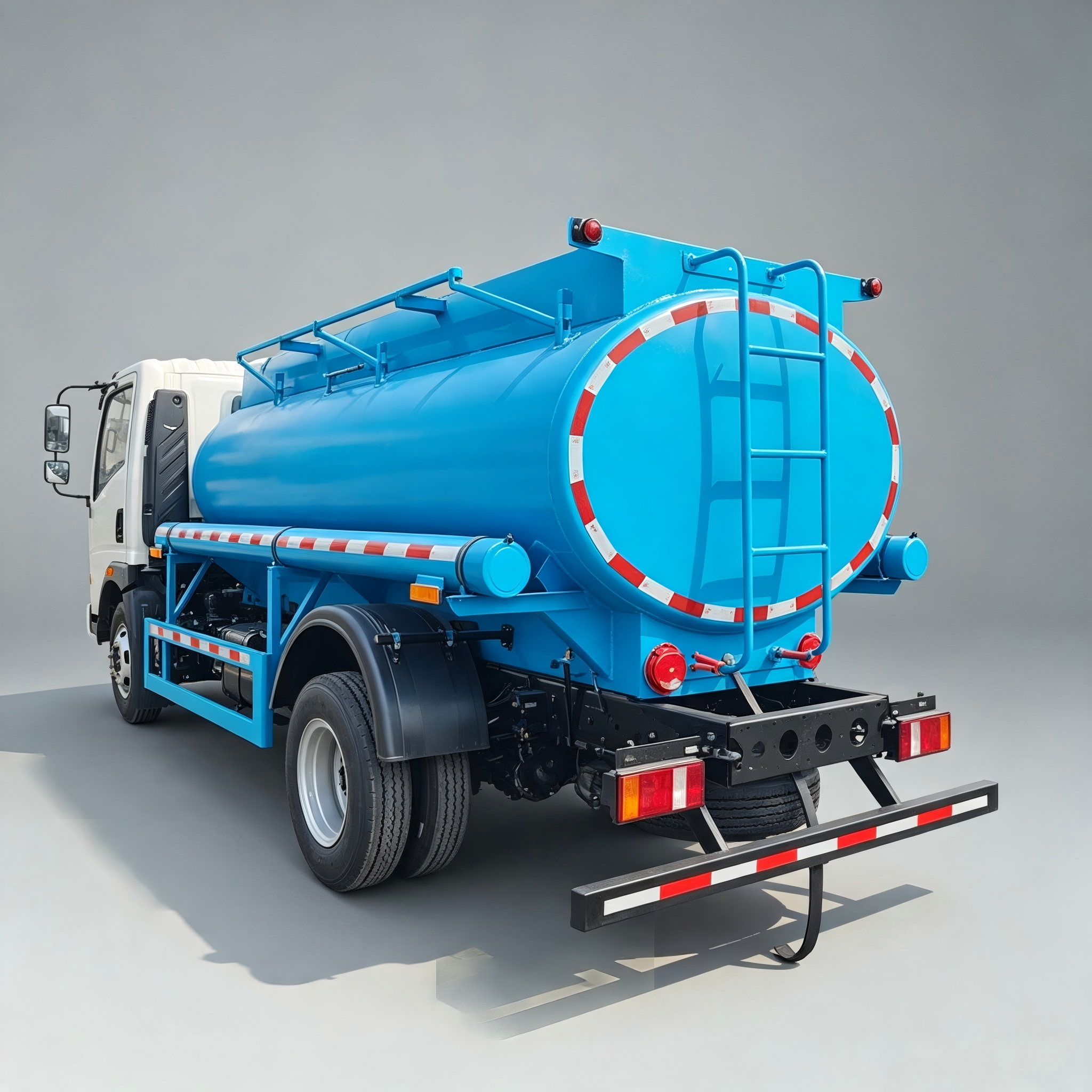 Howo 4x2 116hp 5CBM fuel tanker Truck - Image 3