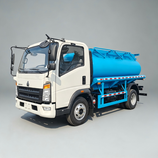 Howo 4x2 116hp 5CBM fuel tanker Truck