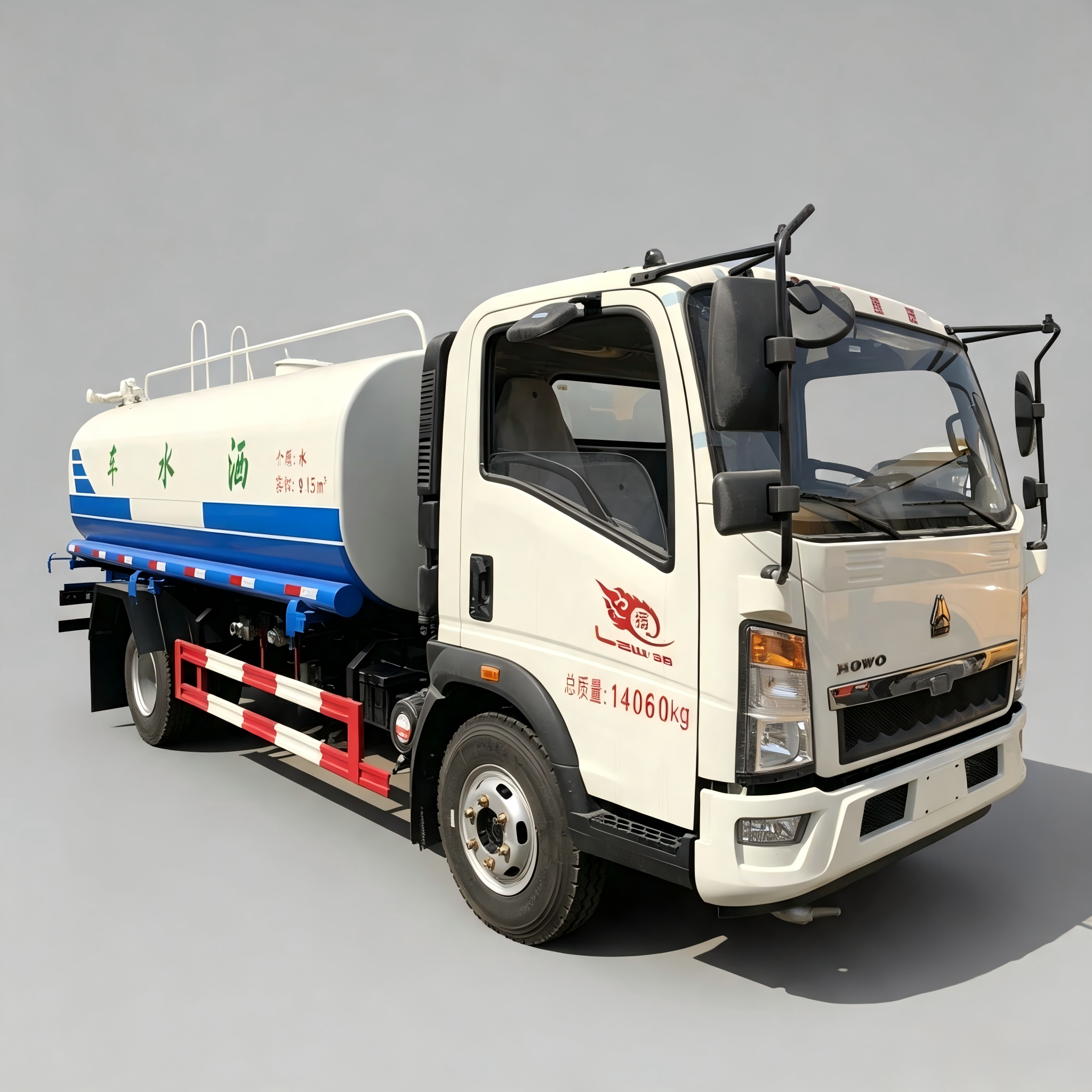 Howo 4x2 116hp 5CBM Water Tanker Truck — изображение 2