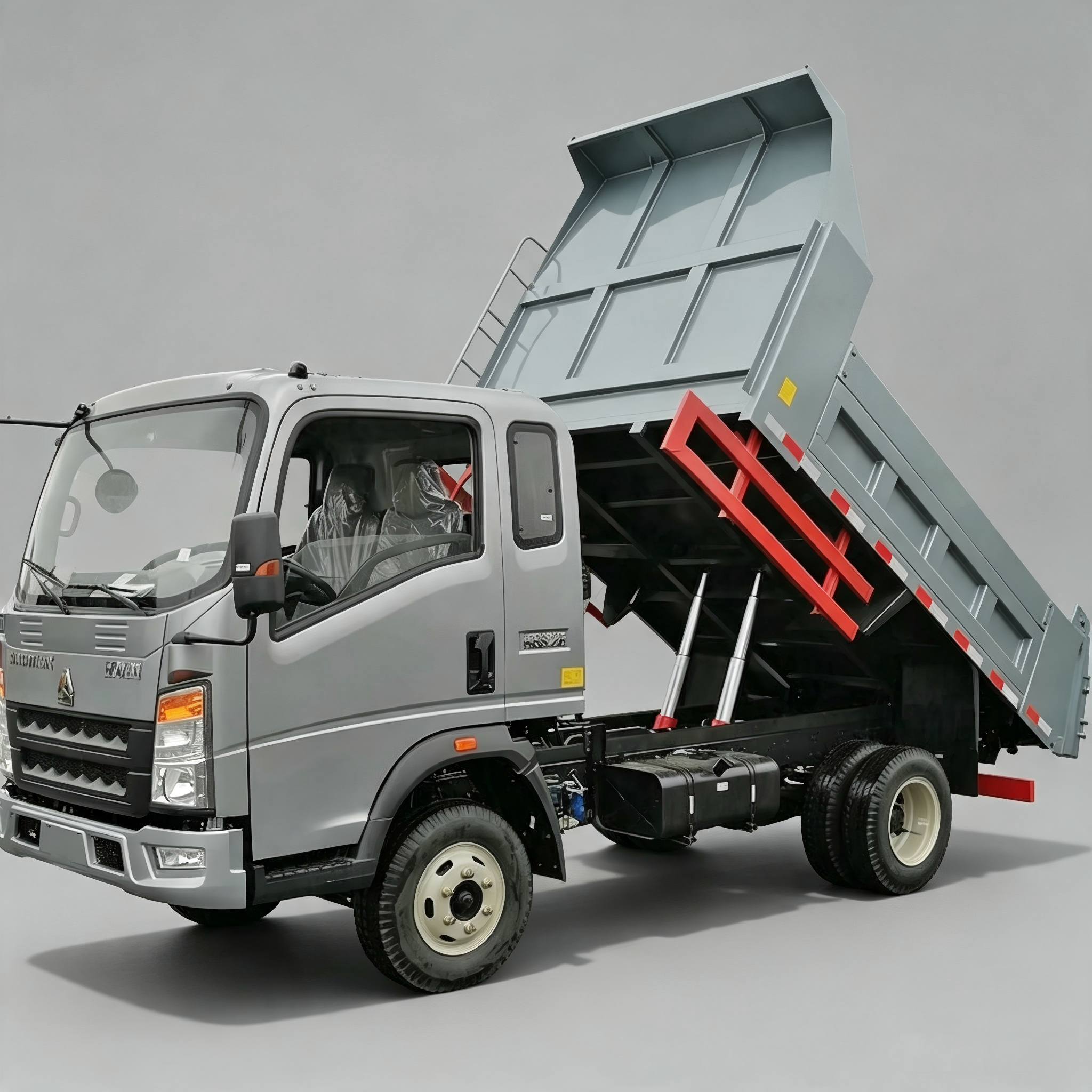 Howo 4x2 116hp 5tons Dump Truck - Image 4