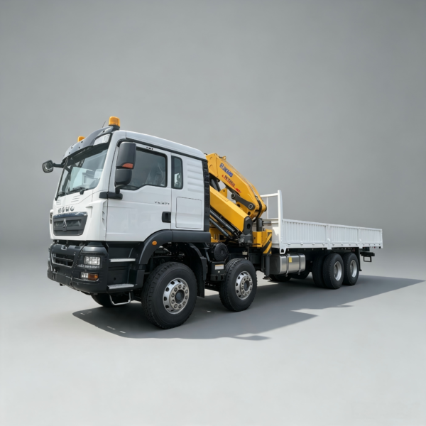 SINOTRUK HOWO TX 8×4 CRANE TRUCK