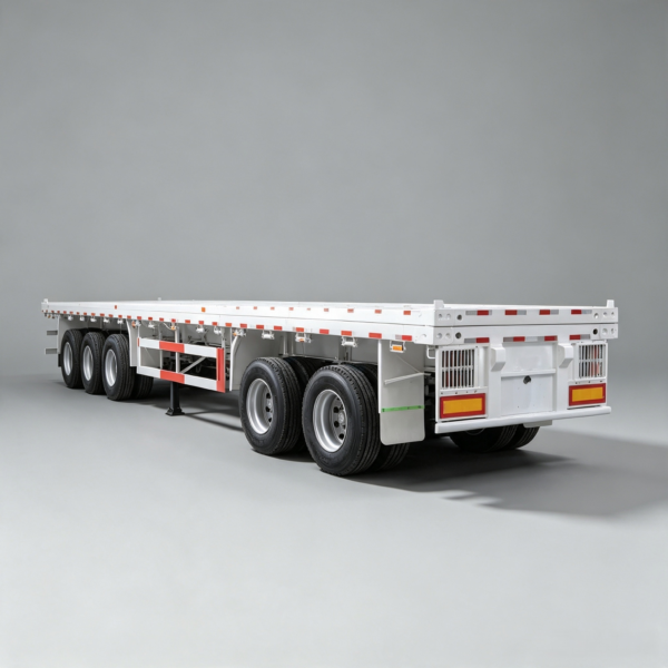 New Model Flatbed Trailer