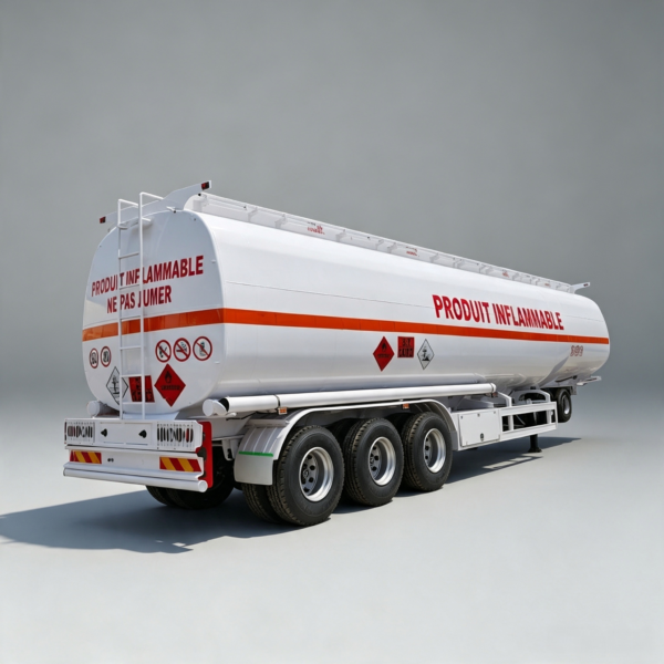 3 Axle 60000 Liters Monoblock Tanker Trailer
