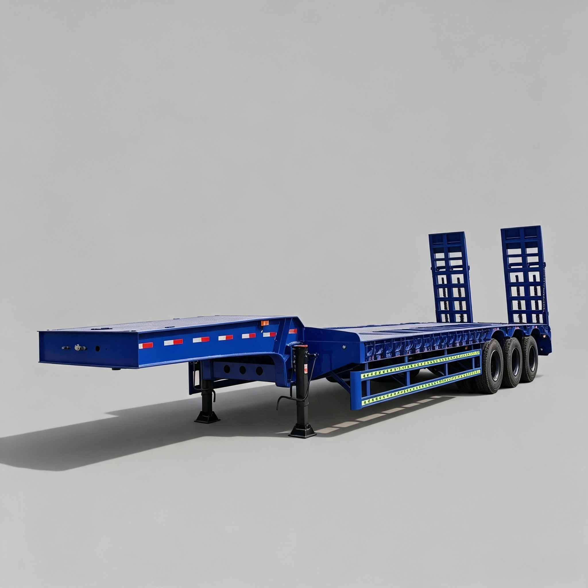 3 Axle 40 Tons Lowbed Semi Trailer - Image 3
