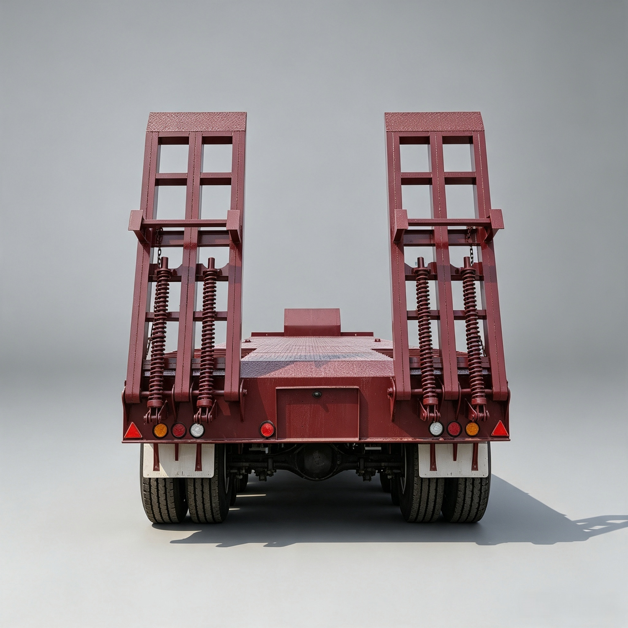 3 Axles 40 ton Excavator Lowbed Trailers - Image 2