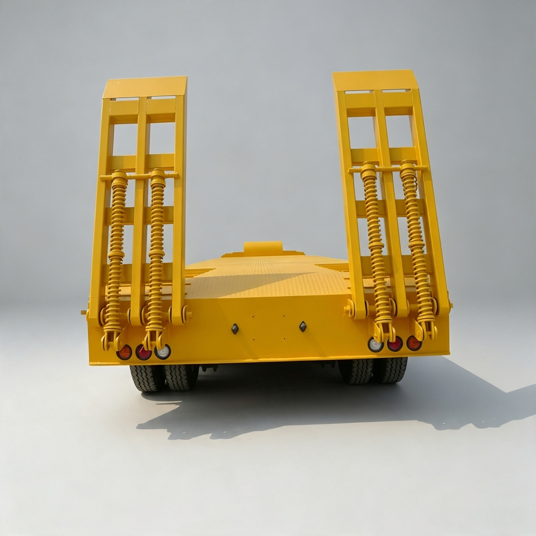 3 Axles 60 ton Excavator Lowbed Trailers - Image 4