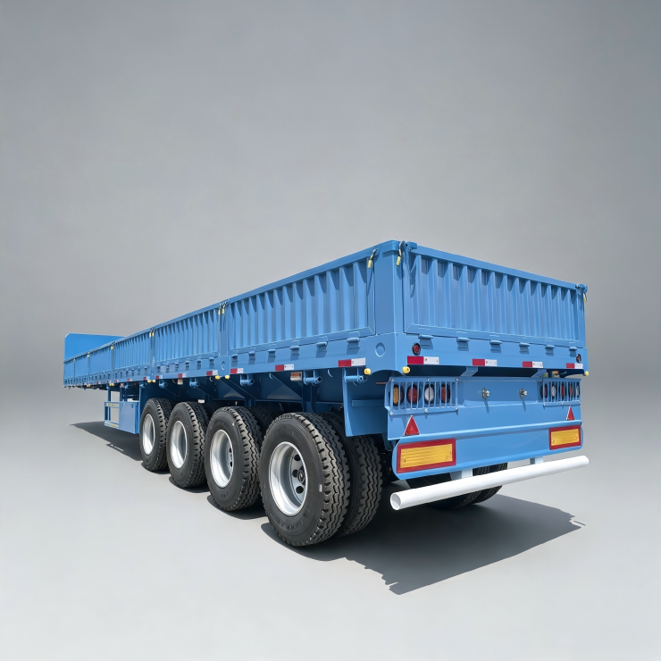 4 Axle 80 Ton Dropside Trailer - Image 6