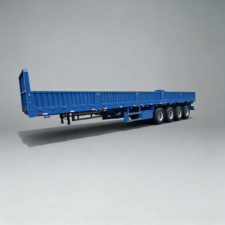 4 Axle 80 Ton Dropside Trailer - Image 8