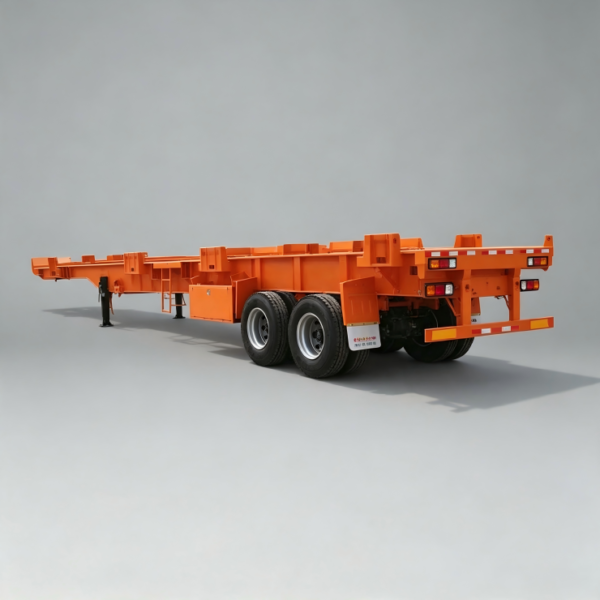 40Ft Container Skeleton Trailer